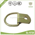 Flush Mount Pan Fitting Fitting Lashing Ring dengan D-Ring